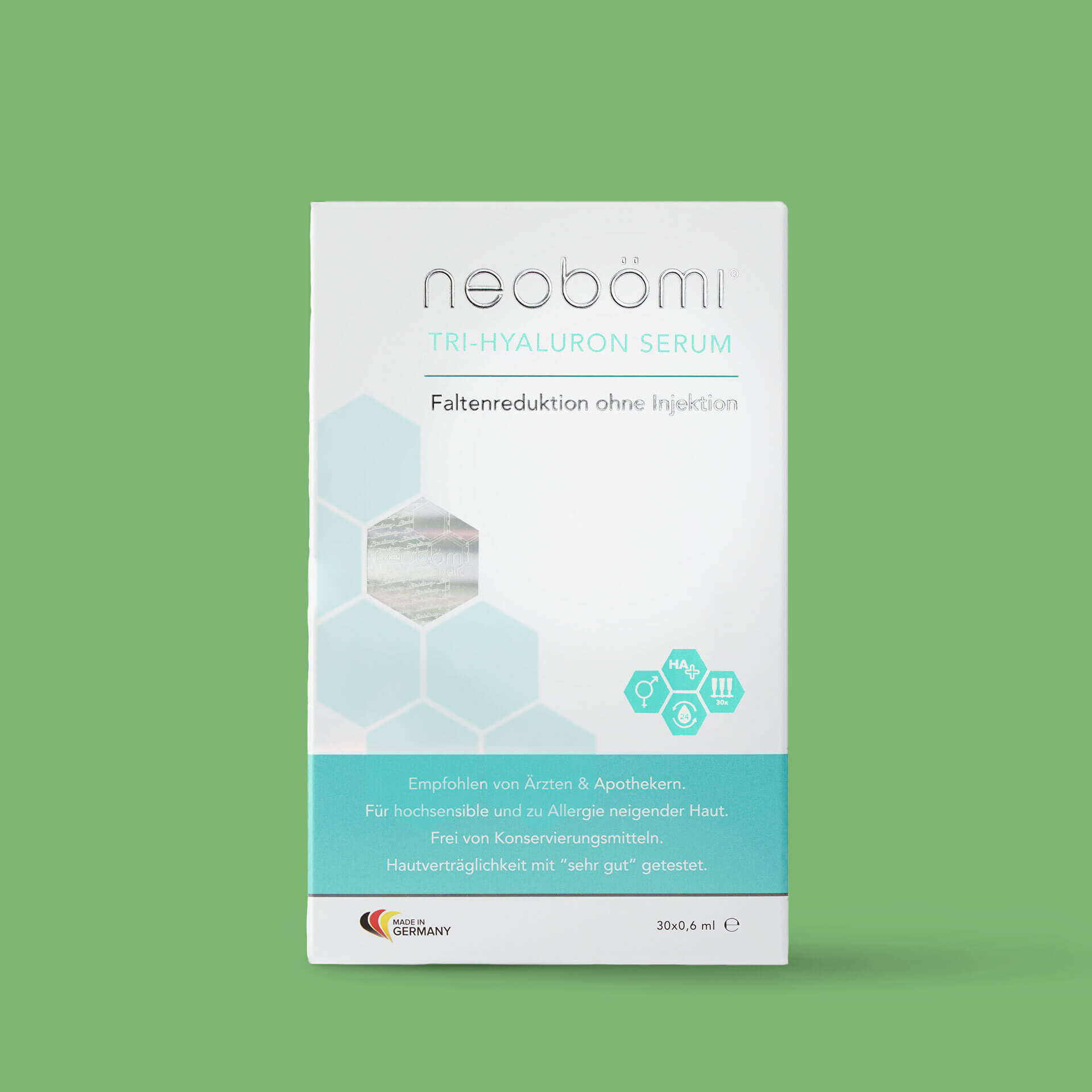 Hochdosiertes Tri-Hyaluron Serum