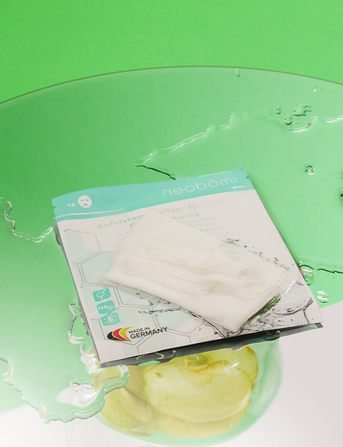 Apfelstammzellen-Hyaluron Tuchmasken